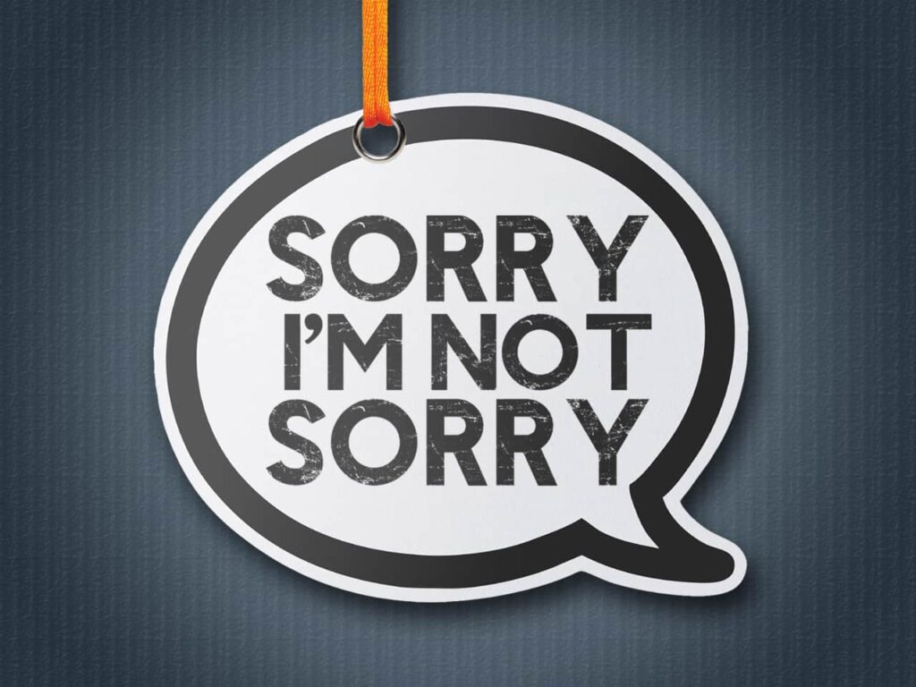 Fake Apologies: What People Say While Not-Apologizing