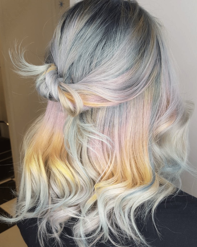 Holographic Hair Is The The Hottest (and most magical) Hair Trend Of 2021